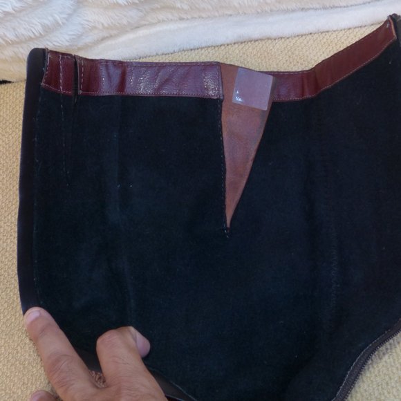 SOLD MJUS RUSTIC BROWN TALL LEATHER BOOTS SZ 36 - Picture 13 of 13